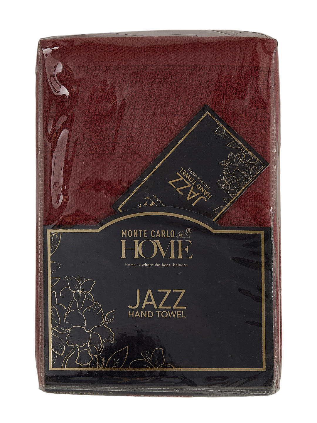 Pink Pure Cotton Solid 380 GSM Hand Towel 2 Pc Set (Jazz Collection)