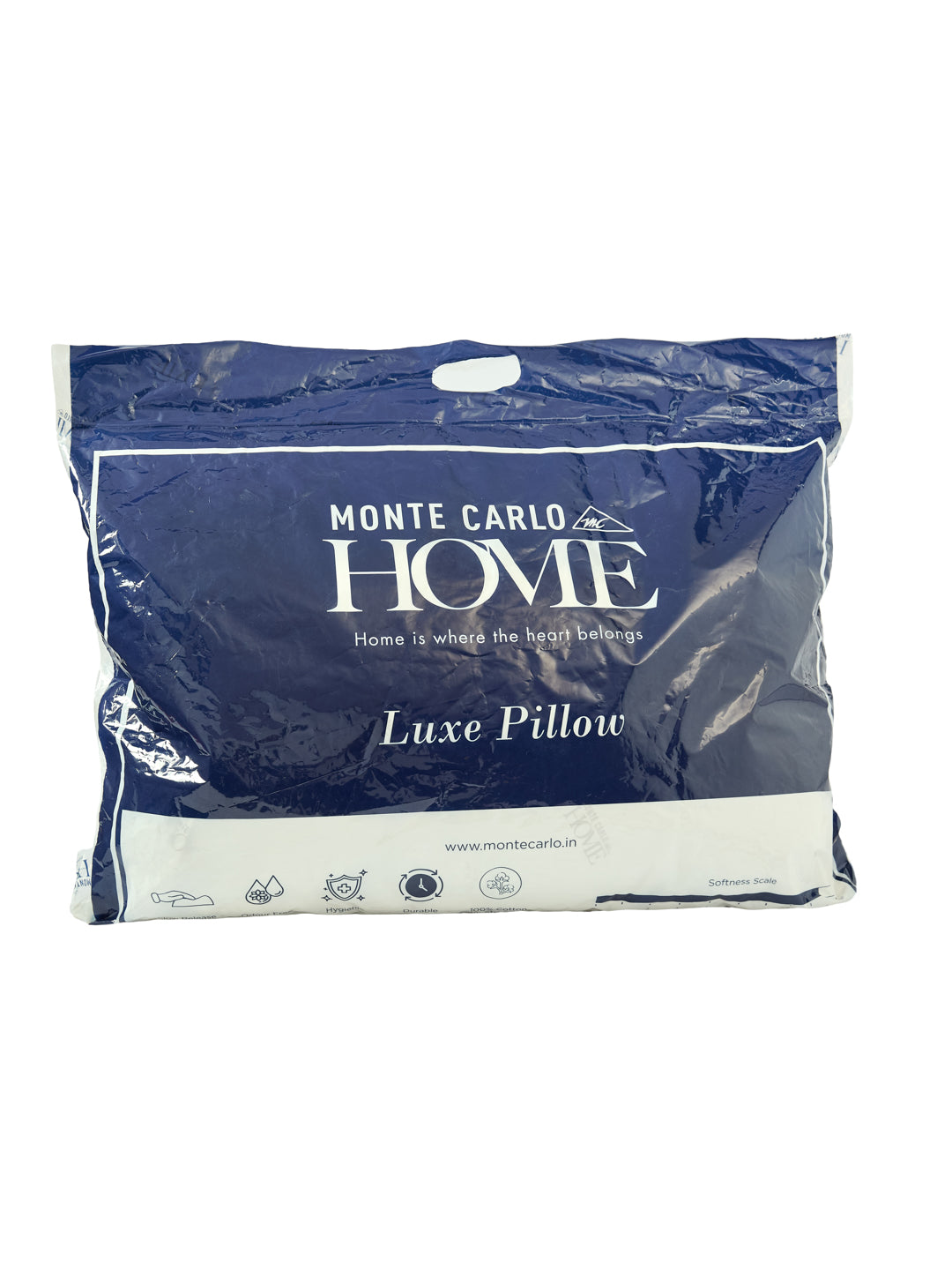 Monte Carlo Luxe Collection 100% Cotton Sleeping Pillow