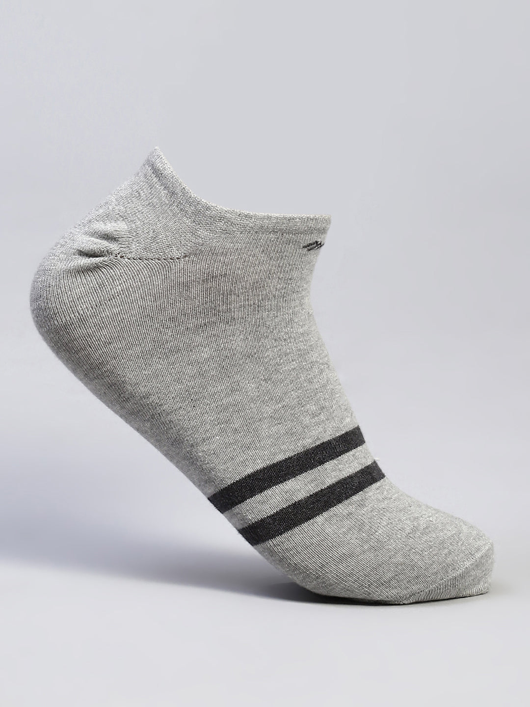 Men Cotton Blend Self Design Ankle Length Socks (Pack of 3)