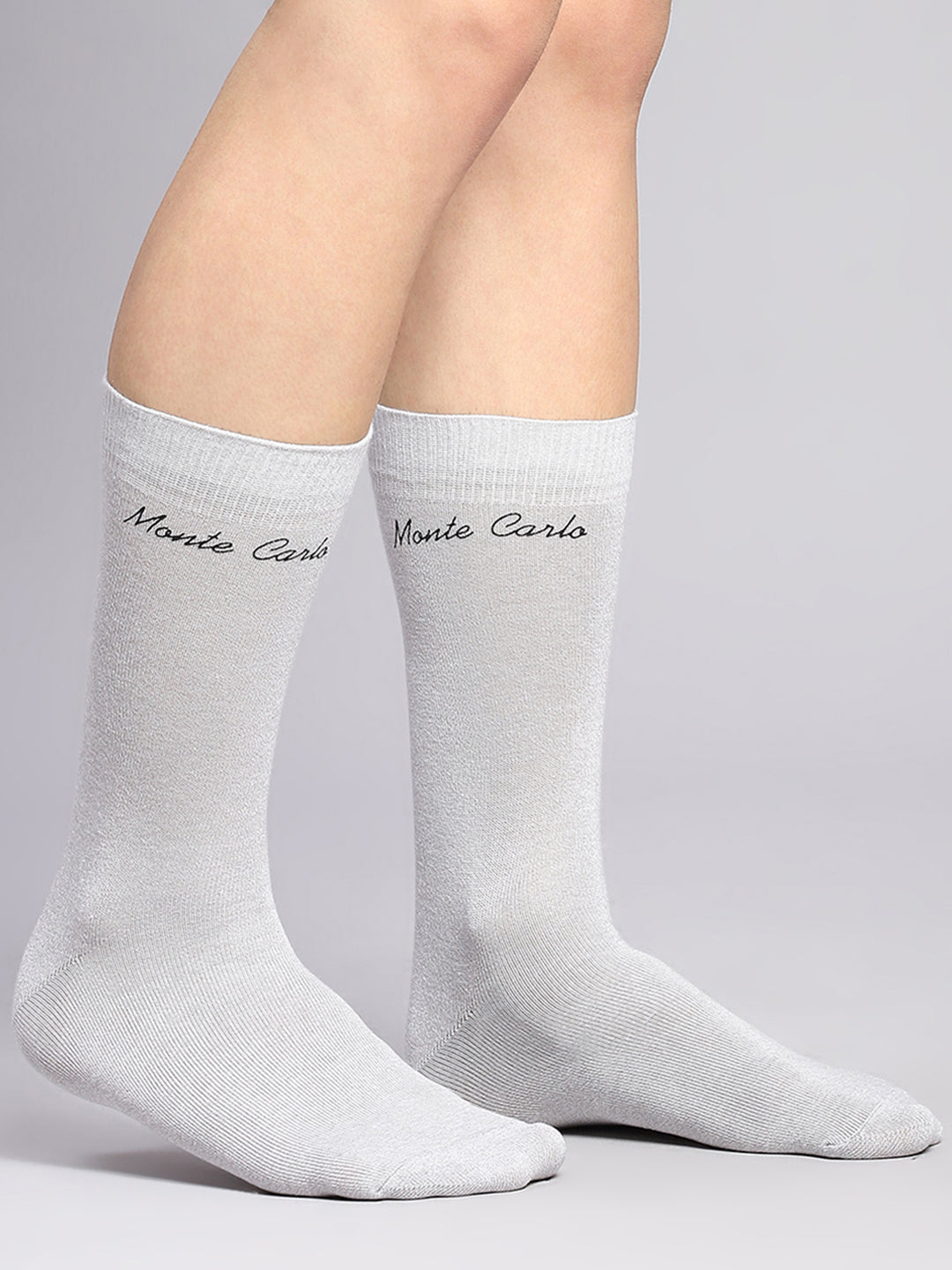 Men Cotton Blend Self Design Calf Length Socks (Pack of 3)