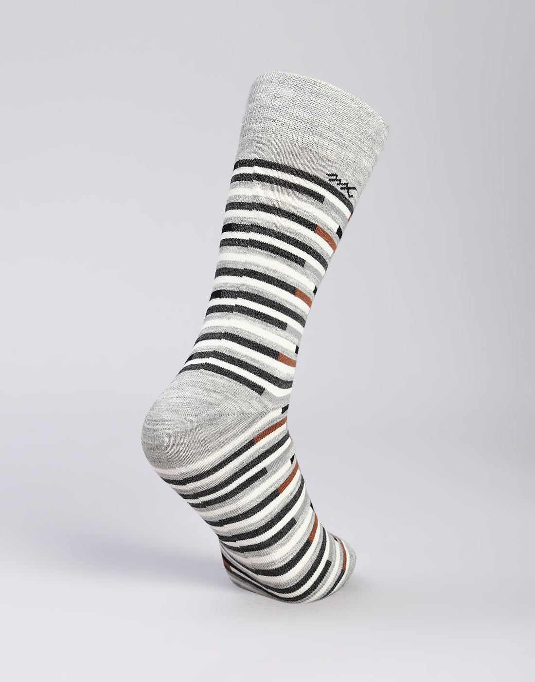 Men Cotton Blend Solid Calf Length Socks (1 Pair)