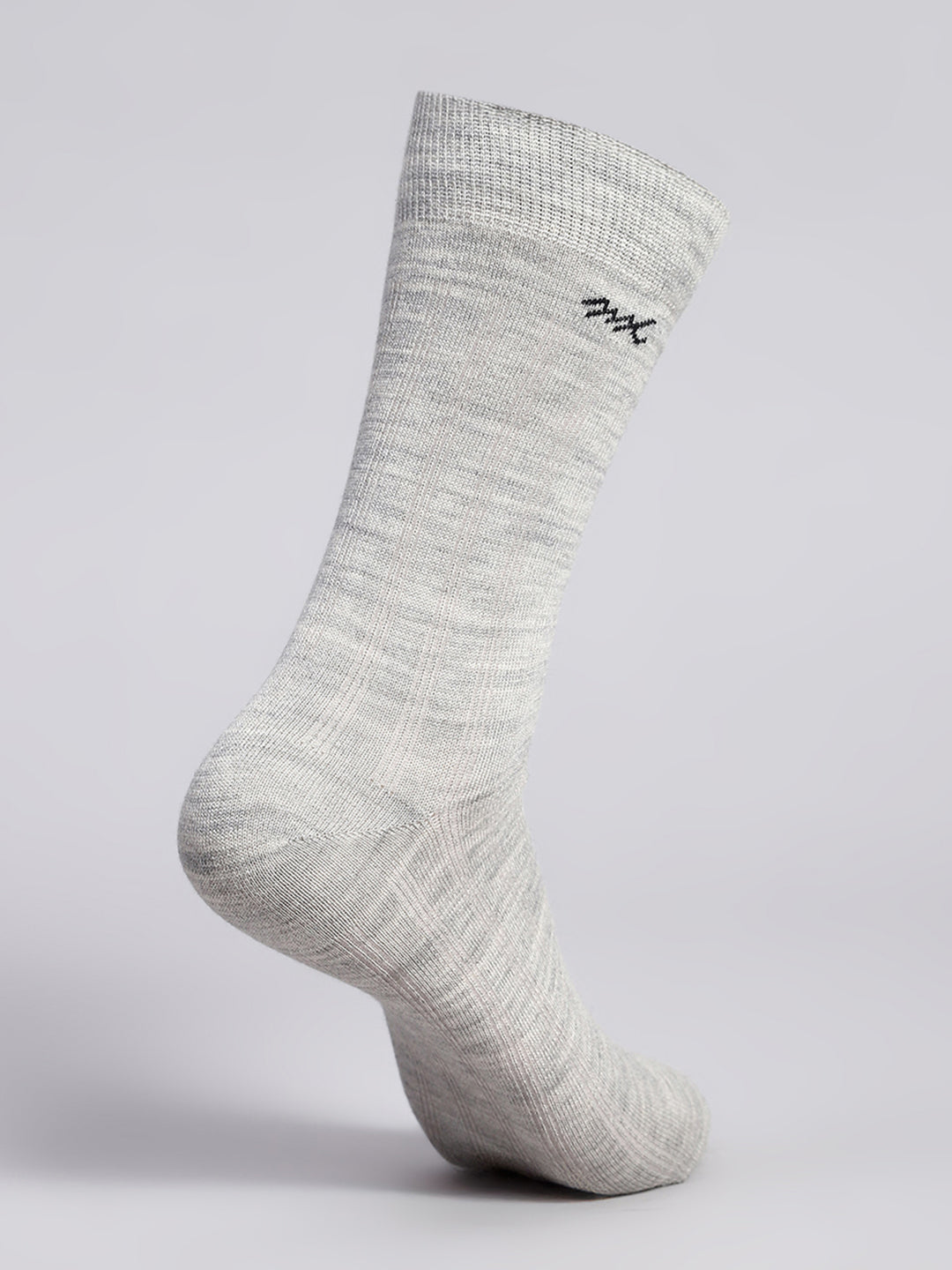 Men Cotton Blend Solid Calf Length Socks (1 Pair)