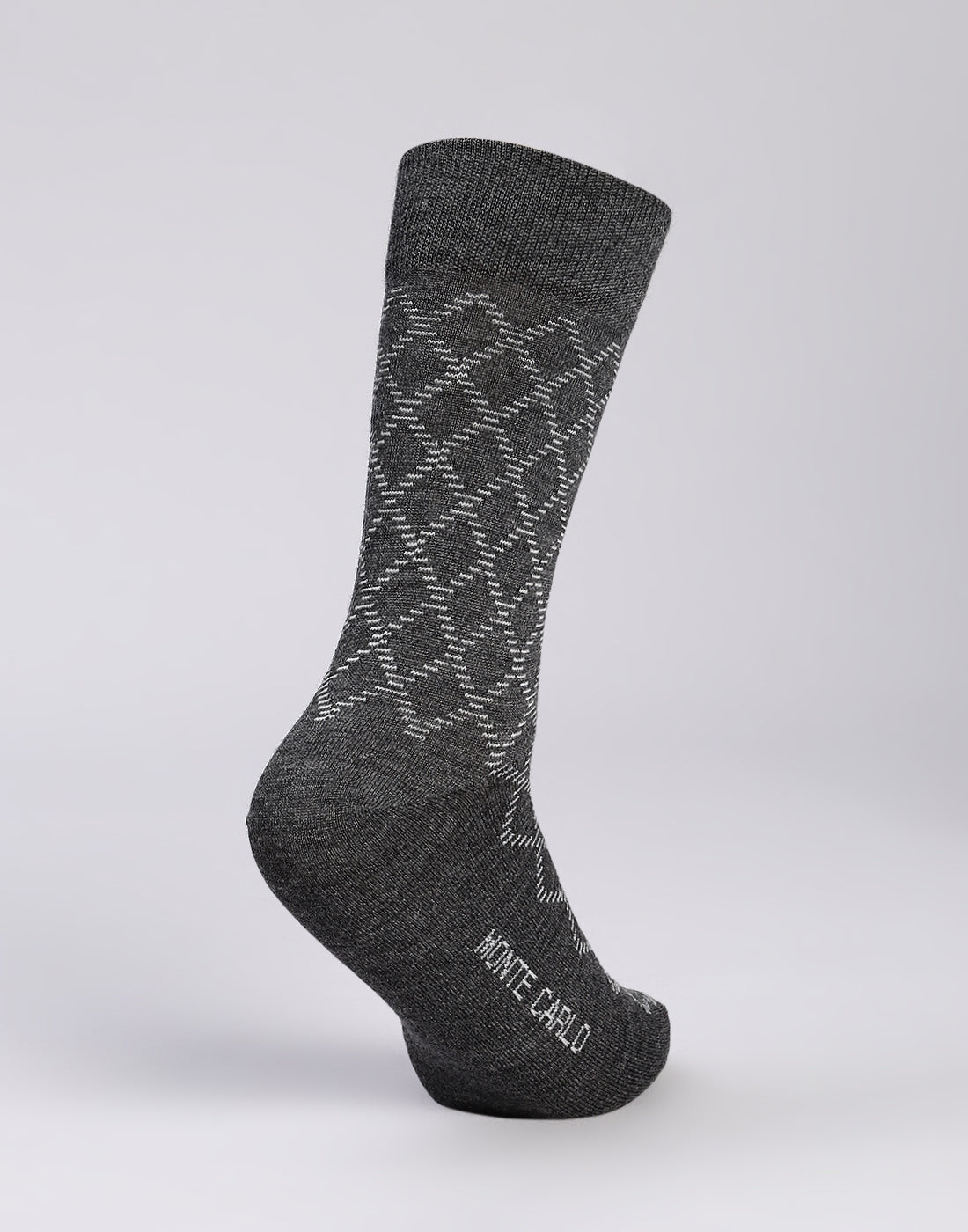 Men Cotton Blend Solid Calf Length Socks (1 Pair)