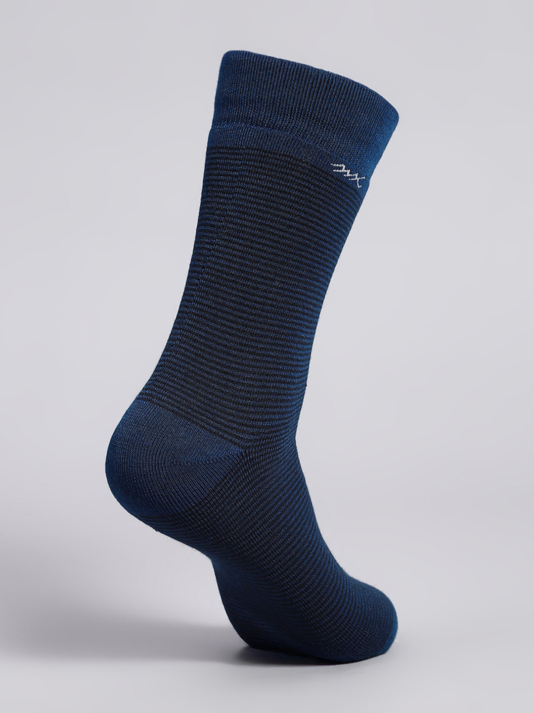 Men Wool blend Self Design Calf Length Socks (Pack of 2)