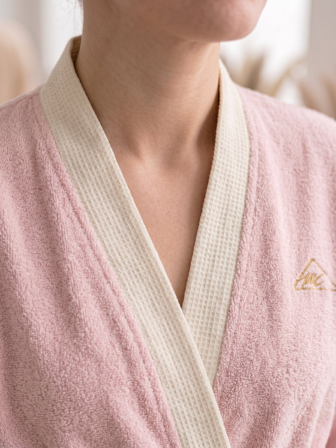 Monte Carlo Unisex Knee Length Solid Cotton Bath Robe 380 GSM with Belt and Pockets