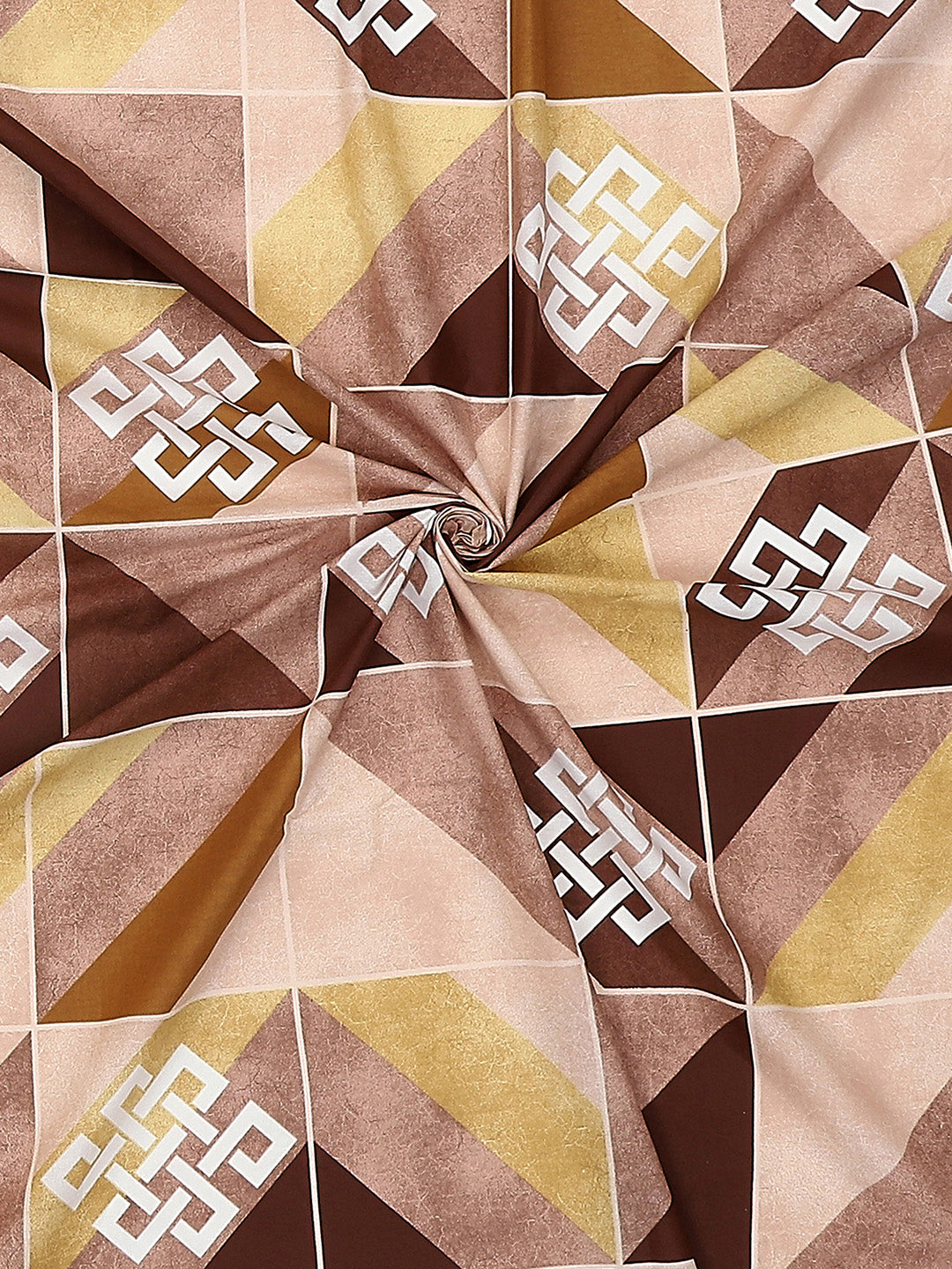 140TC Pure Cotton Queen Bedsheet with 2 Pillow Covers