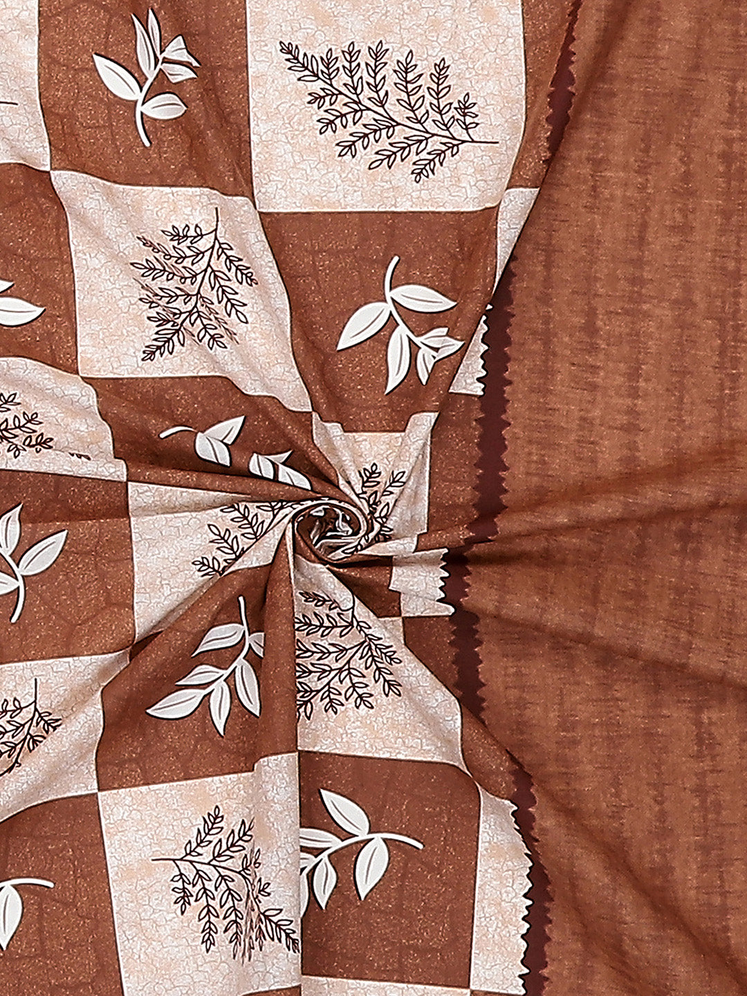 140TC Pure Cotton Queen Bedsheet with 2 Pillow Covers