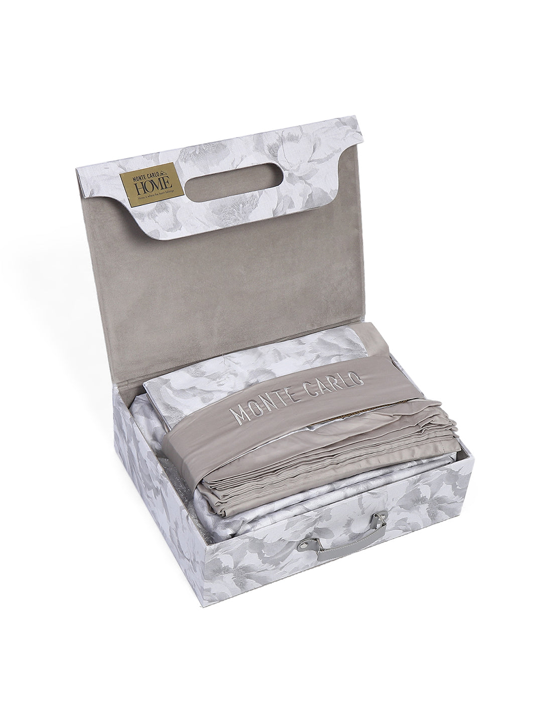 300 TC Cotton King Size Luxury 7 Pc Bedding Set (Heritage)