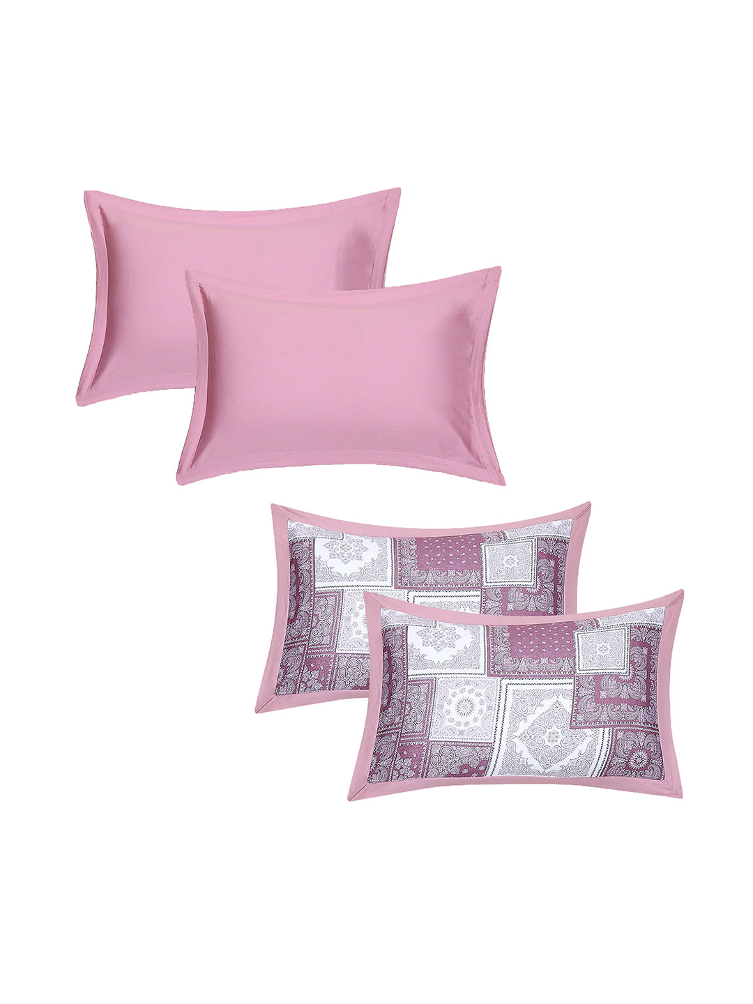 300 TC Cotton King Size Luxury 7 Pc Bedding Set (Heritage)