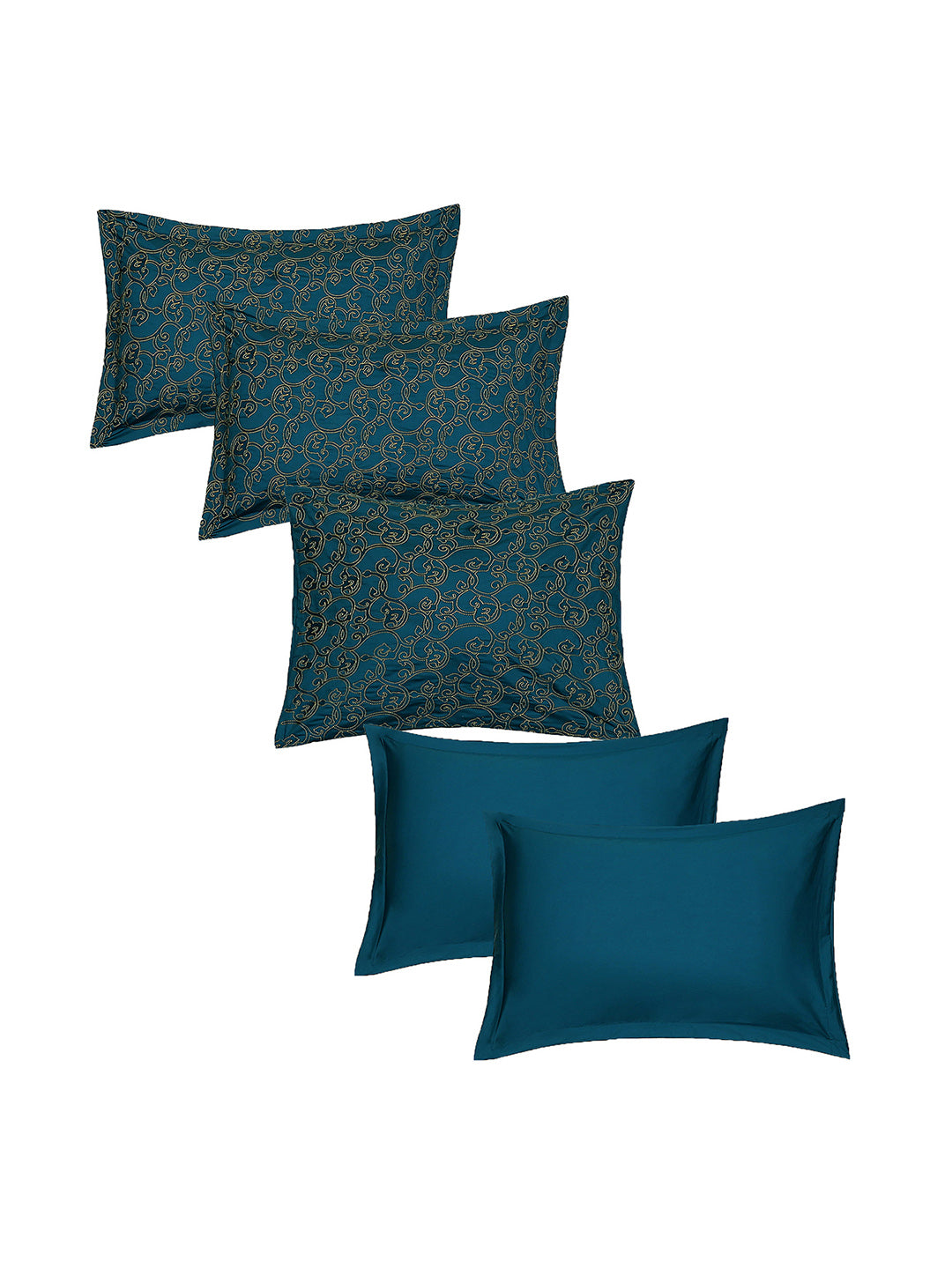 400 TC Cotton King Size Luxury 10 Pc Bedding Set (Matrix)