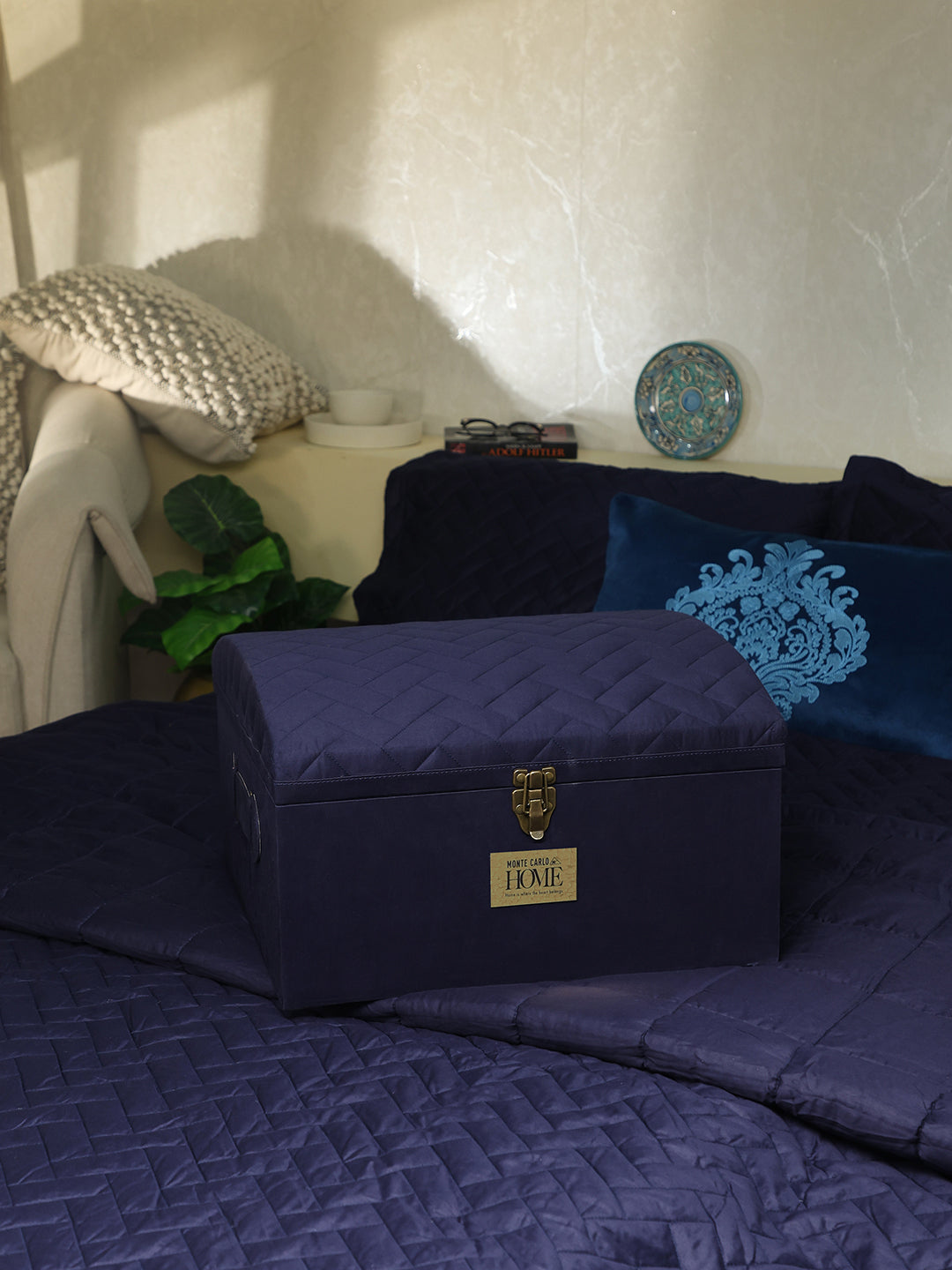 300 TC Cotton King Size Luxury 11 Pc Bedding Set (Trousseau)