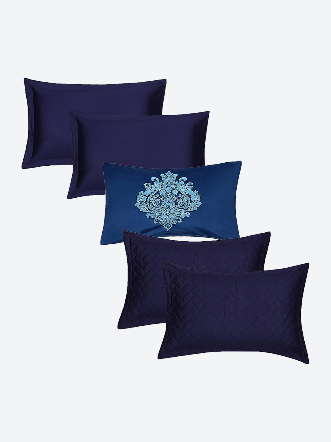 300 TC Cotton King Size Luxury 11 Pc Bedding Set (Trousseau)