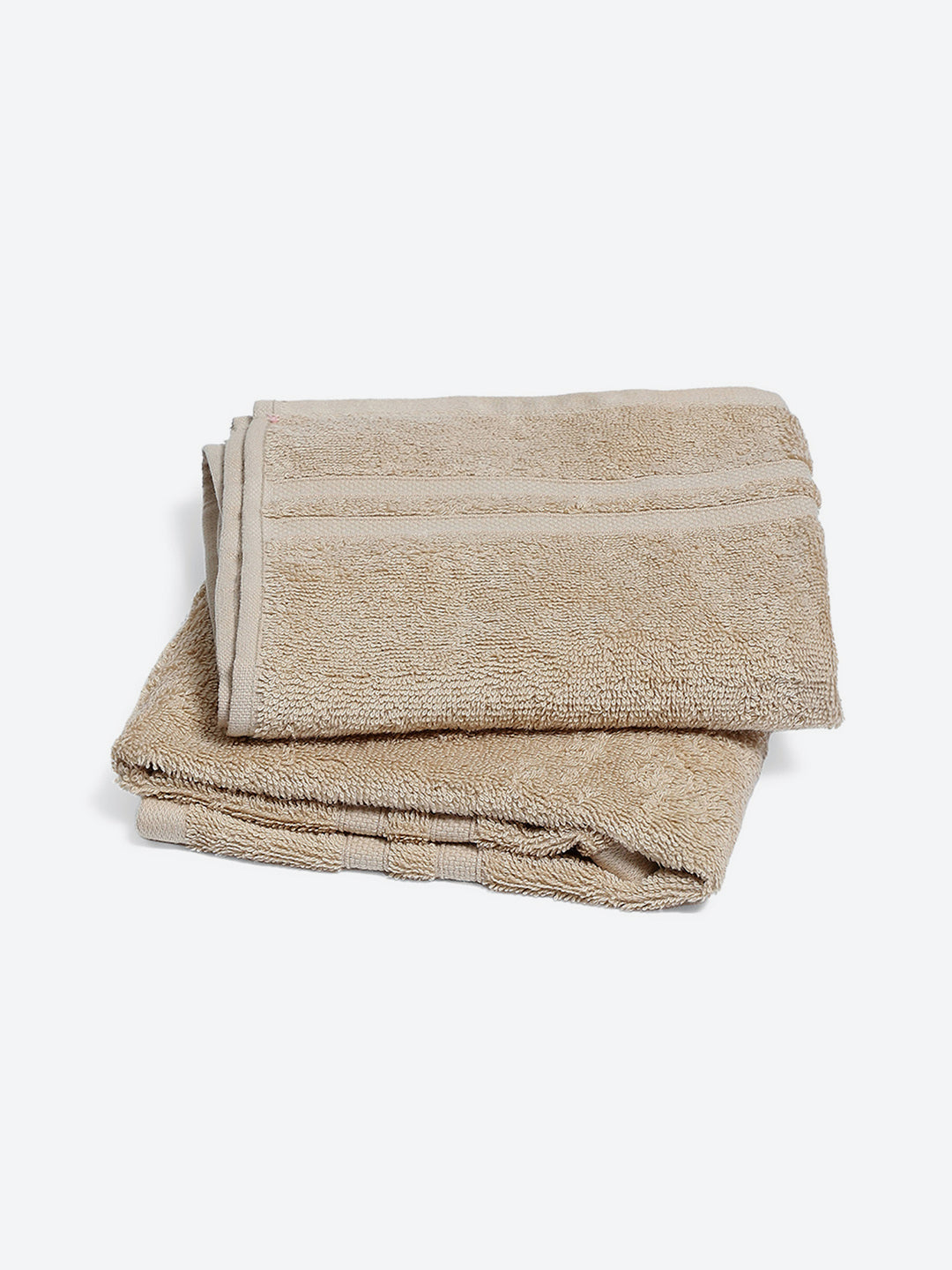Peach Cotton 525 GSM Hand Towels (Pack of 2)