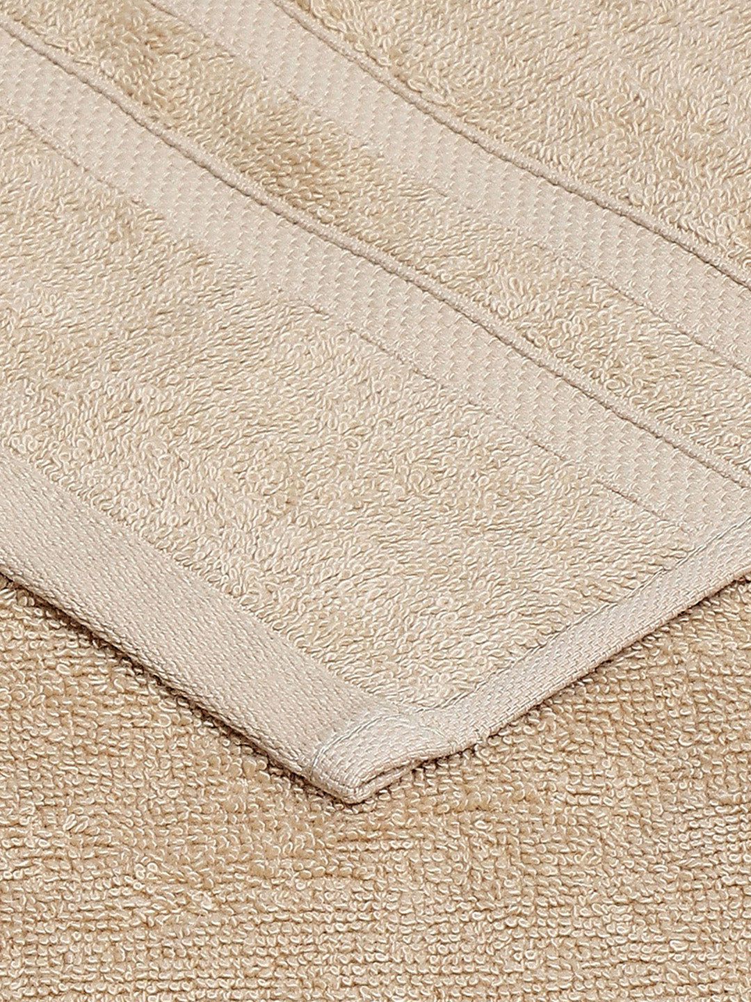 Peach Cotton 525 GSM Hand Towels (Pack of 2)