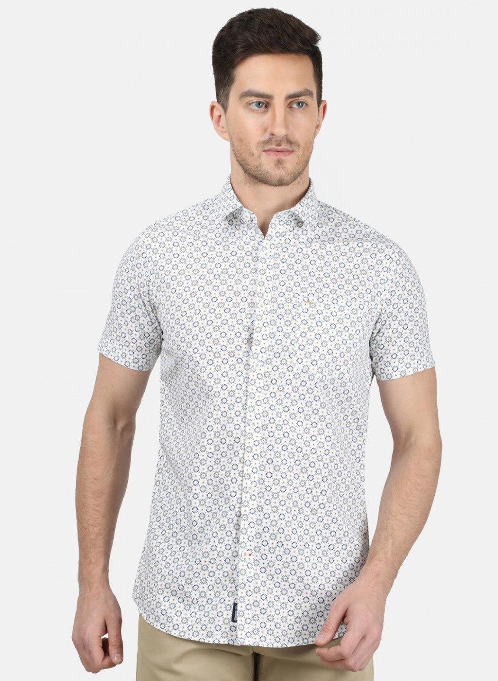 Mens Multi Color Printed Shirt