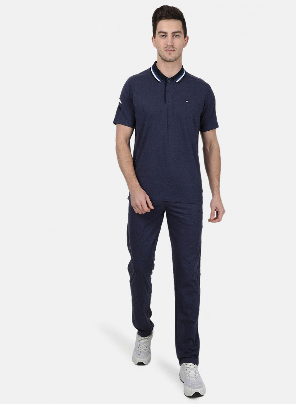 Mens NAvy Blue Stripe Lower Set