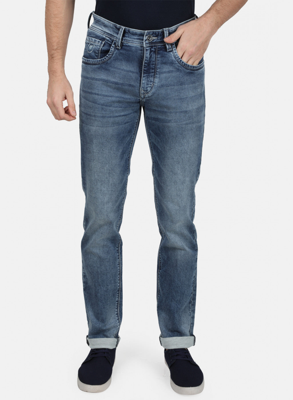Mens Blue NArrow Denim