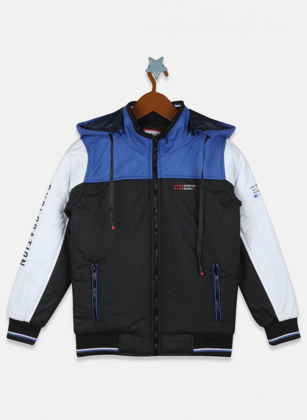Boys Multi Color Solid Jacket