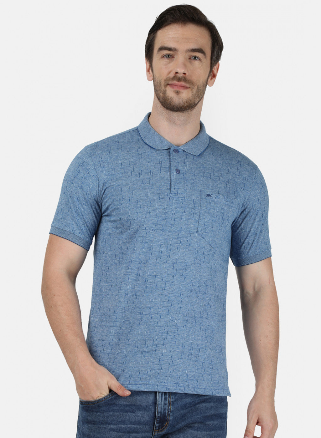 Mens Blue Stripe T-Shirt