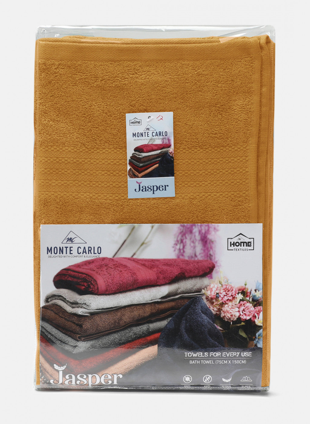 Mustard Cotton 400 GSM Bath Towel