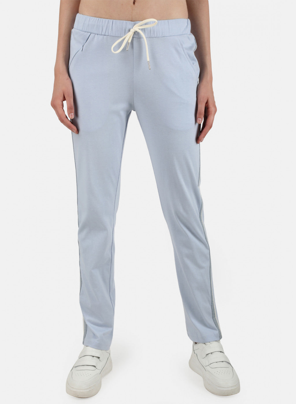 Womens Sky Blue Regular Lower