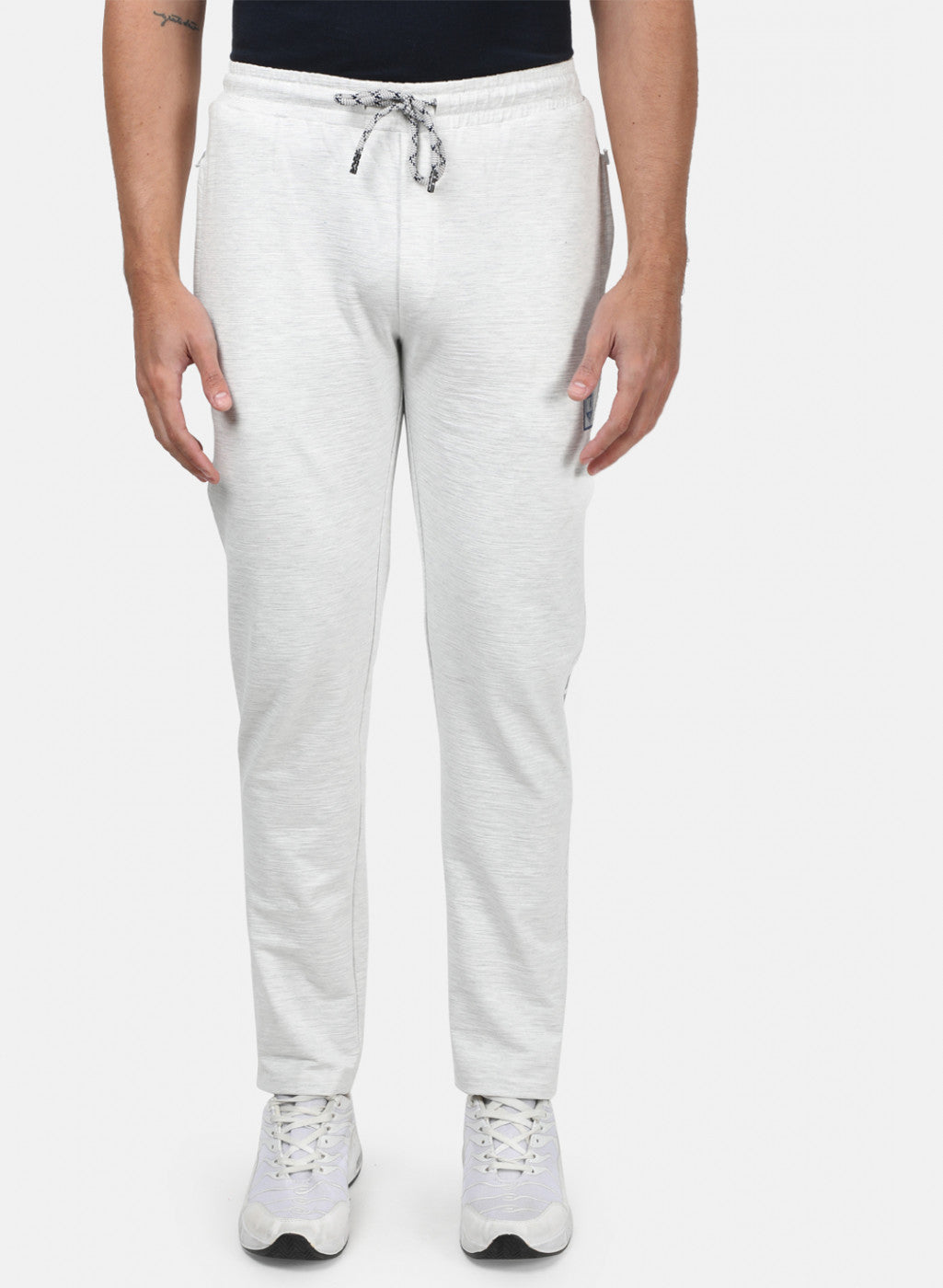Mens Grey Plain Lower