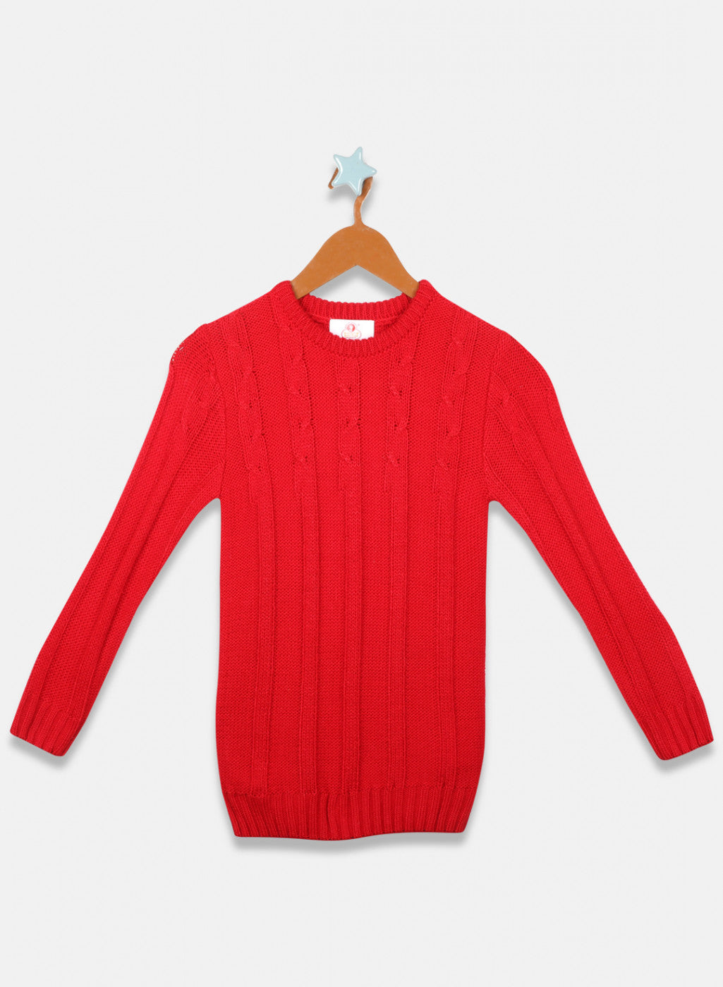 Oswal Red Boys Pullover