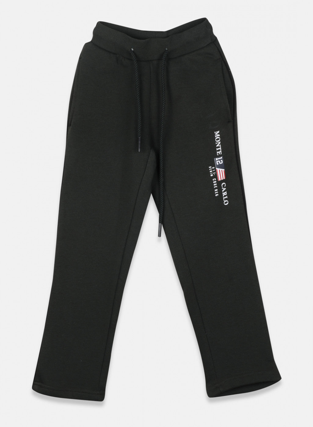 Boys Olive Printed Lower