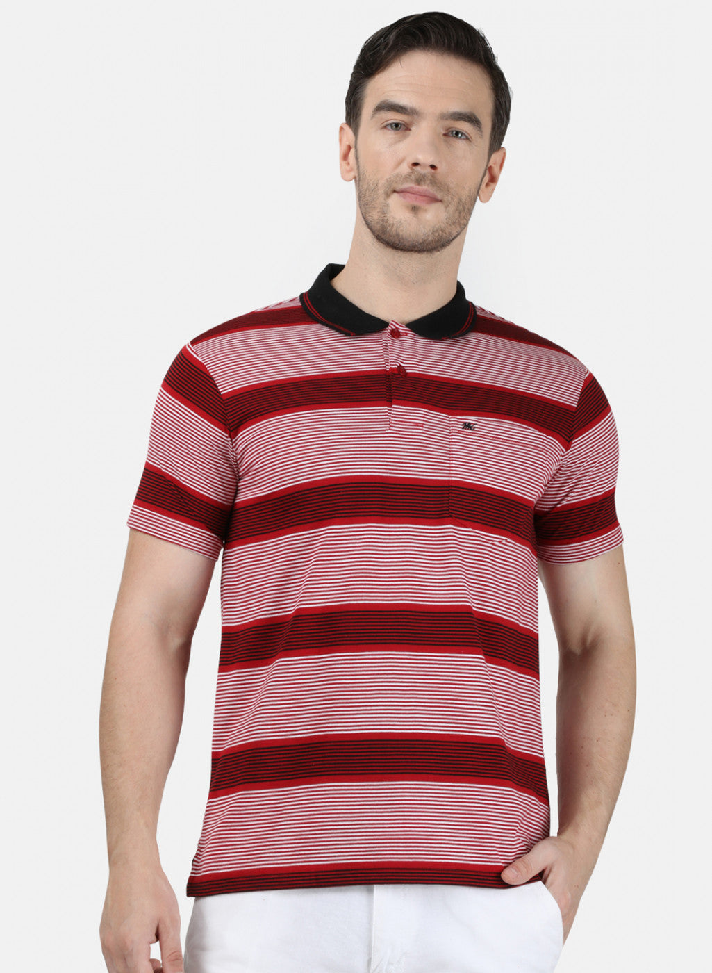 Mens Red Stripe T-Shirt