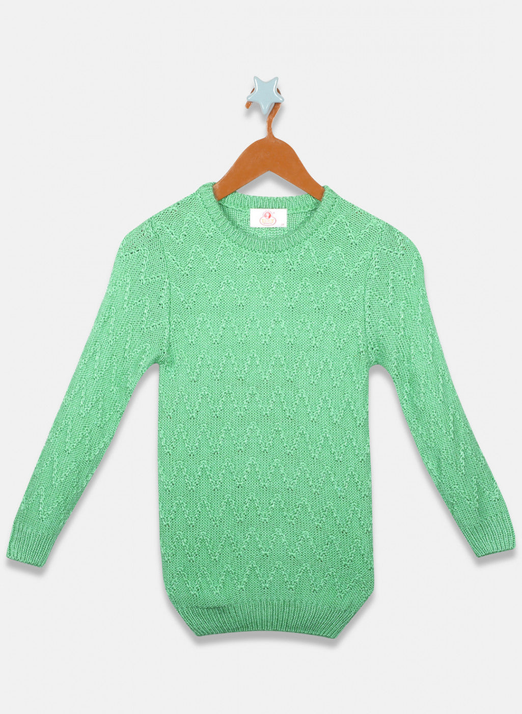 Oswal Green Girls Top