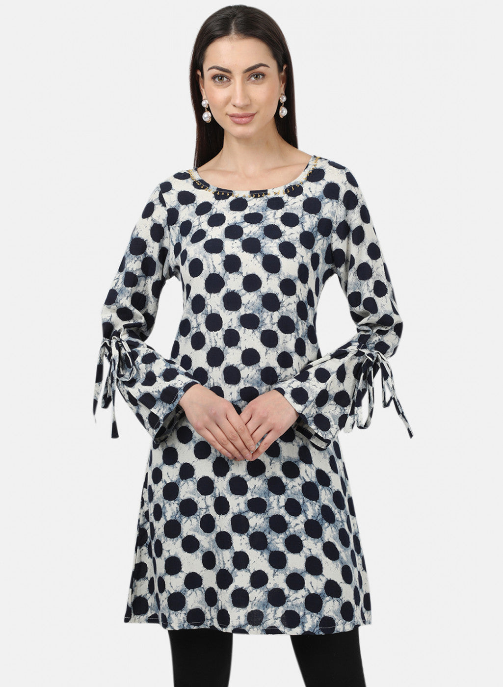 Womens Multi Color Printed Tunics
