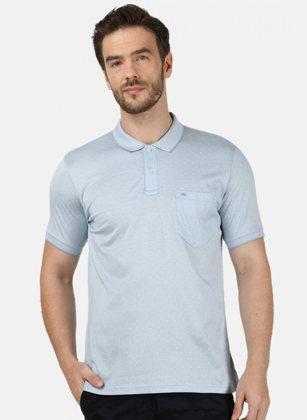 Mens Blue Stripe T-Shirt