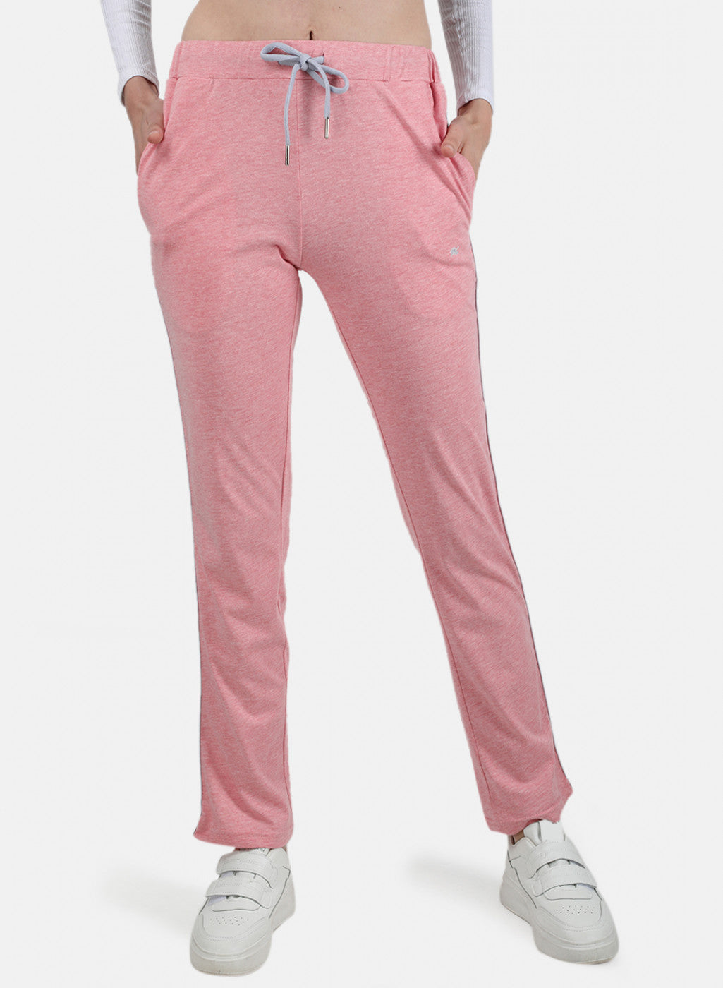 Womens Pink Plain Lower