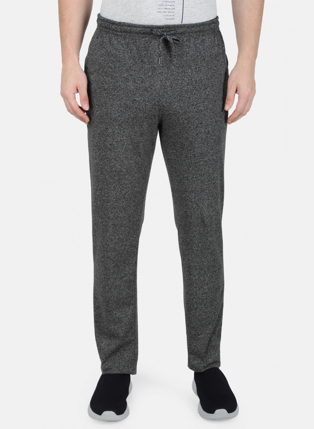 Mens Black Plain Lower