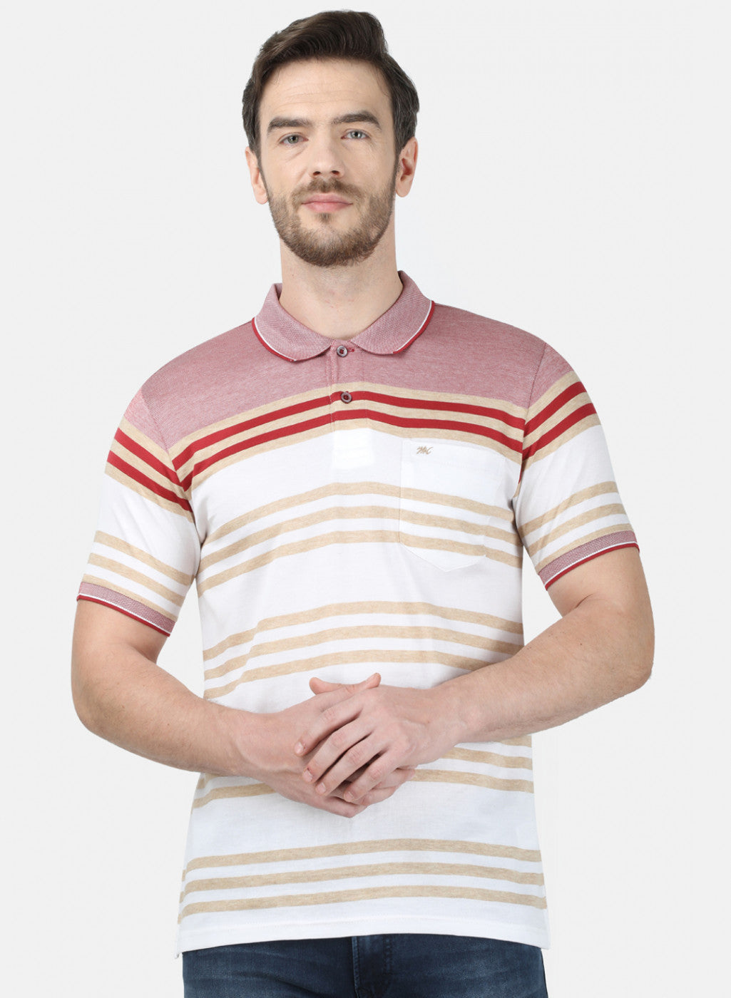 Mens Red Stripe T-Shirt