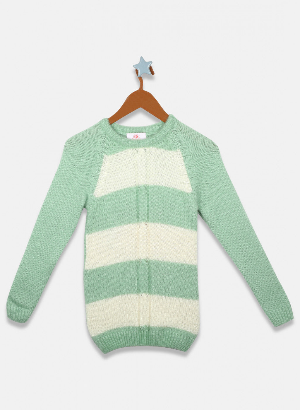 Oswal Green Girls Top