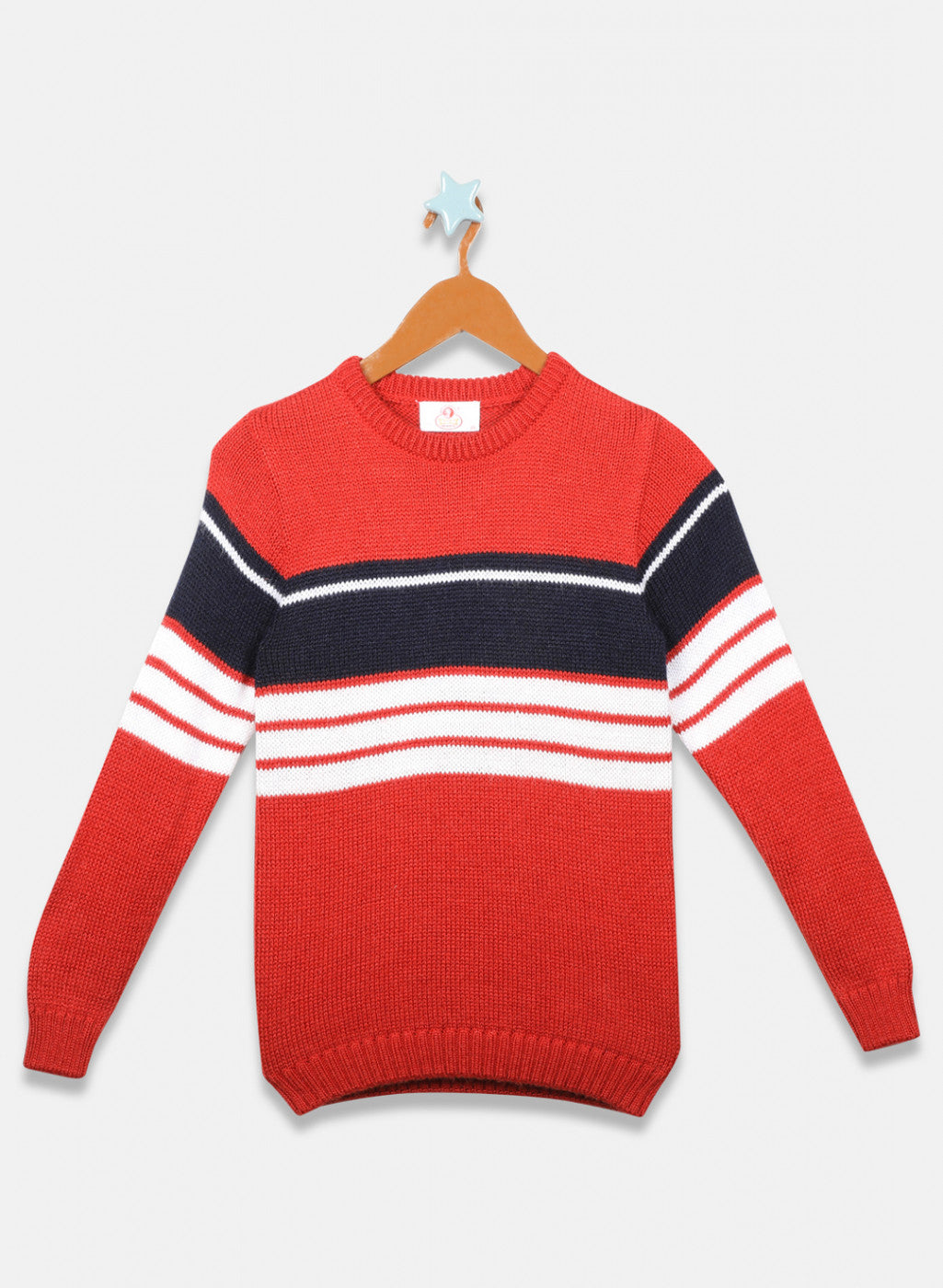 Oswal Red Boys Pullover