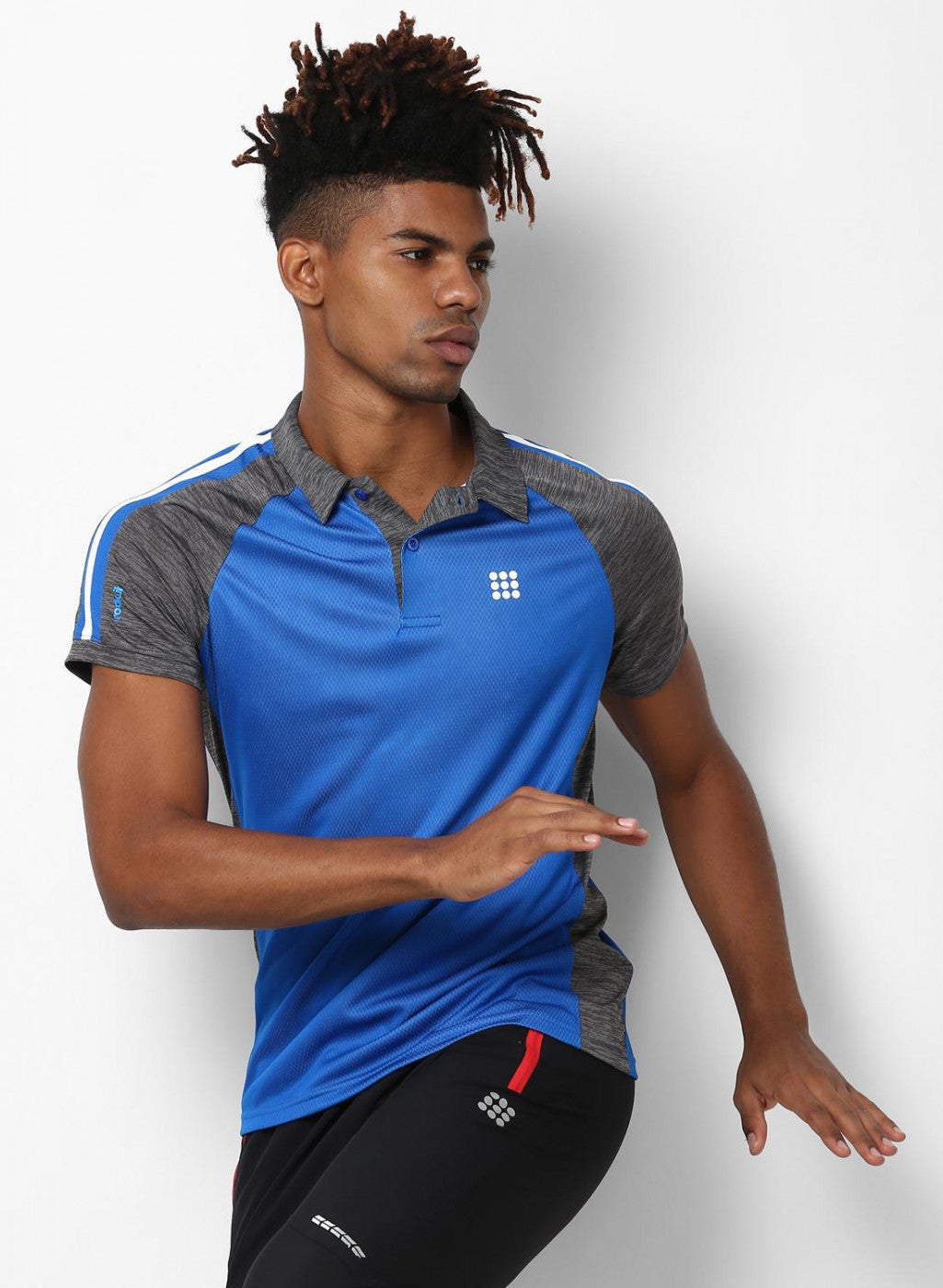 Rock.it Blue Collar Regular Fit T-Shirt