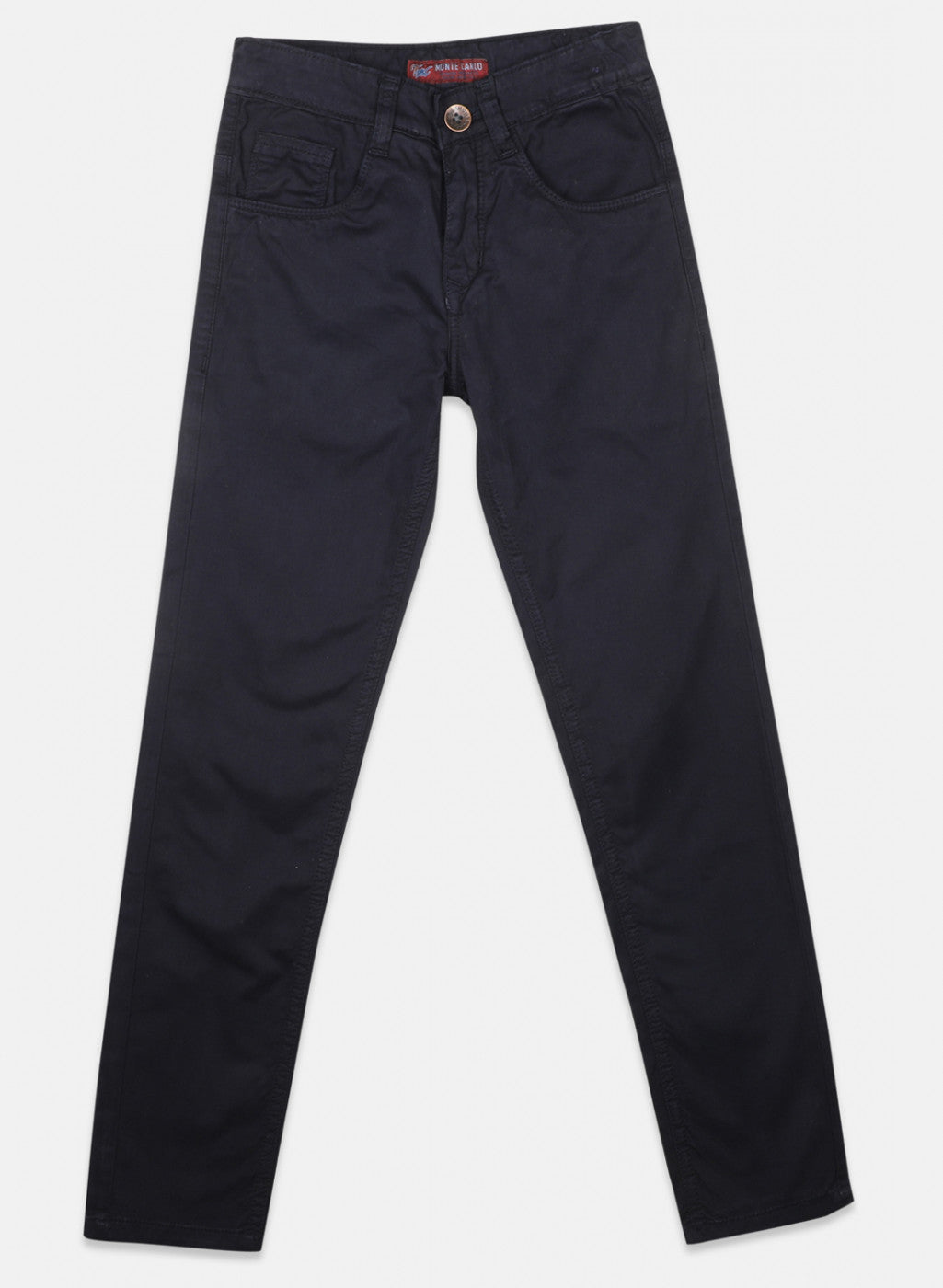 Boys NAvy Blue Plain Trouser