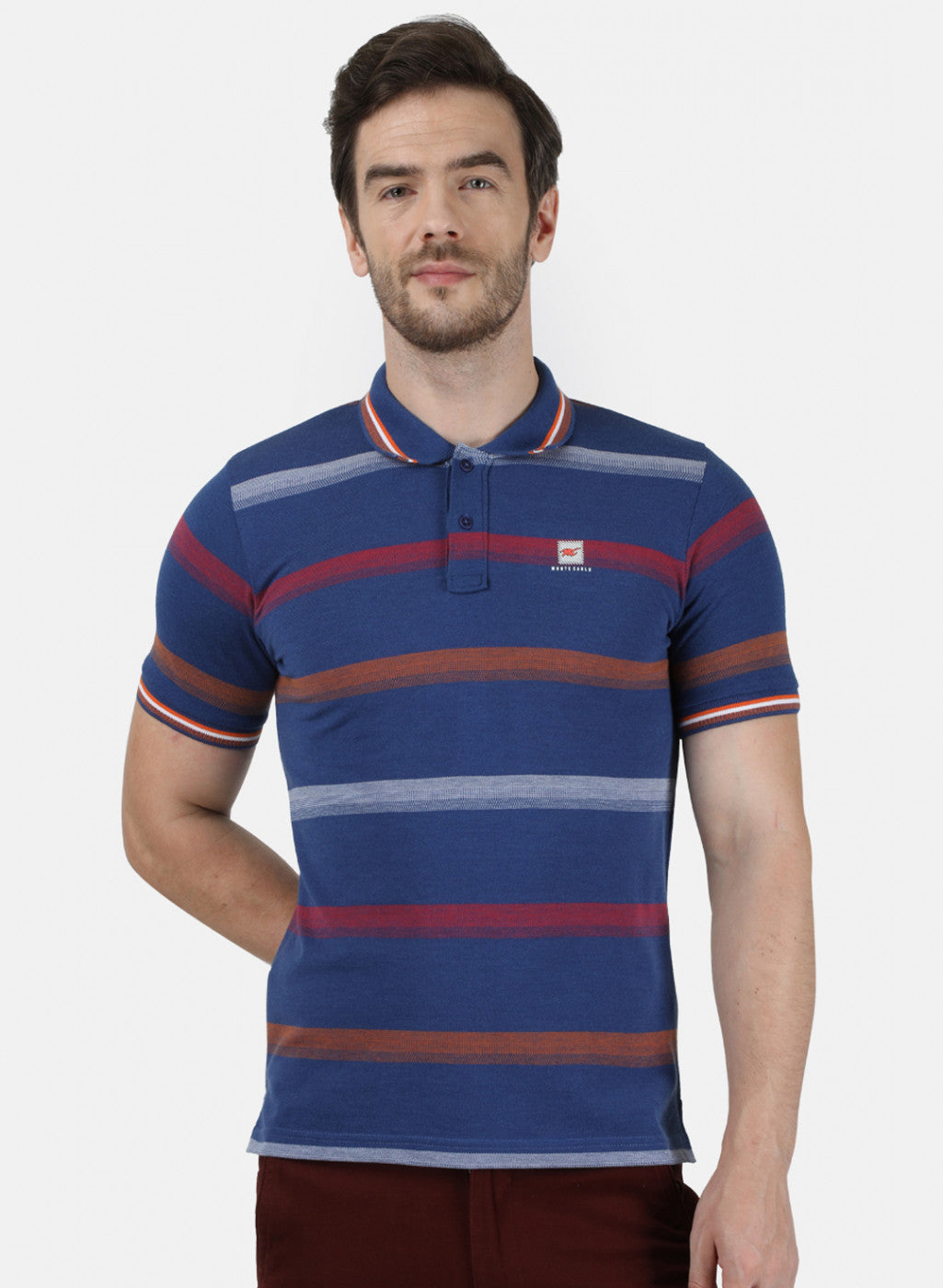 Mens Blue Stripe T-Shirt