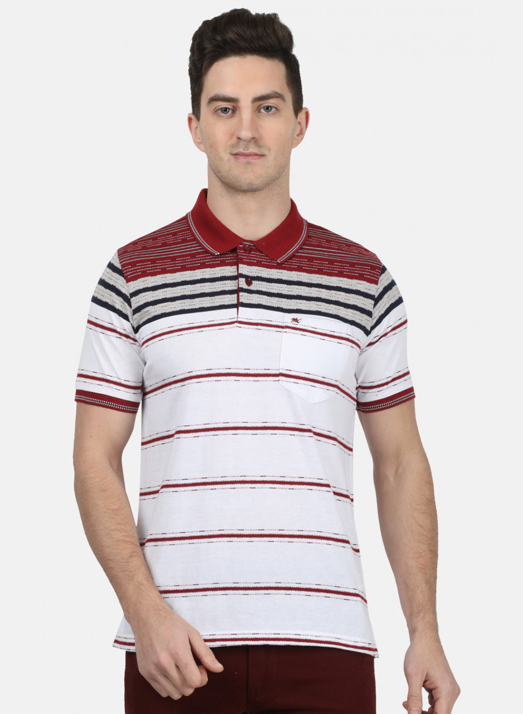 Mens Red Stripe T-Shirt