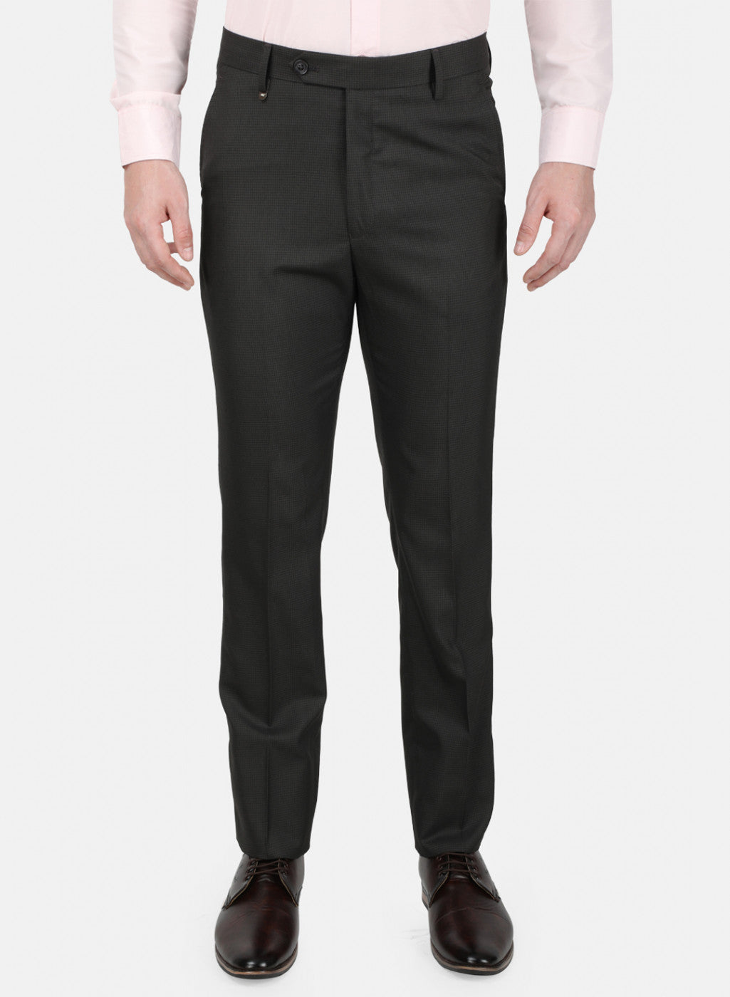Mens Brown Smart Trouser