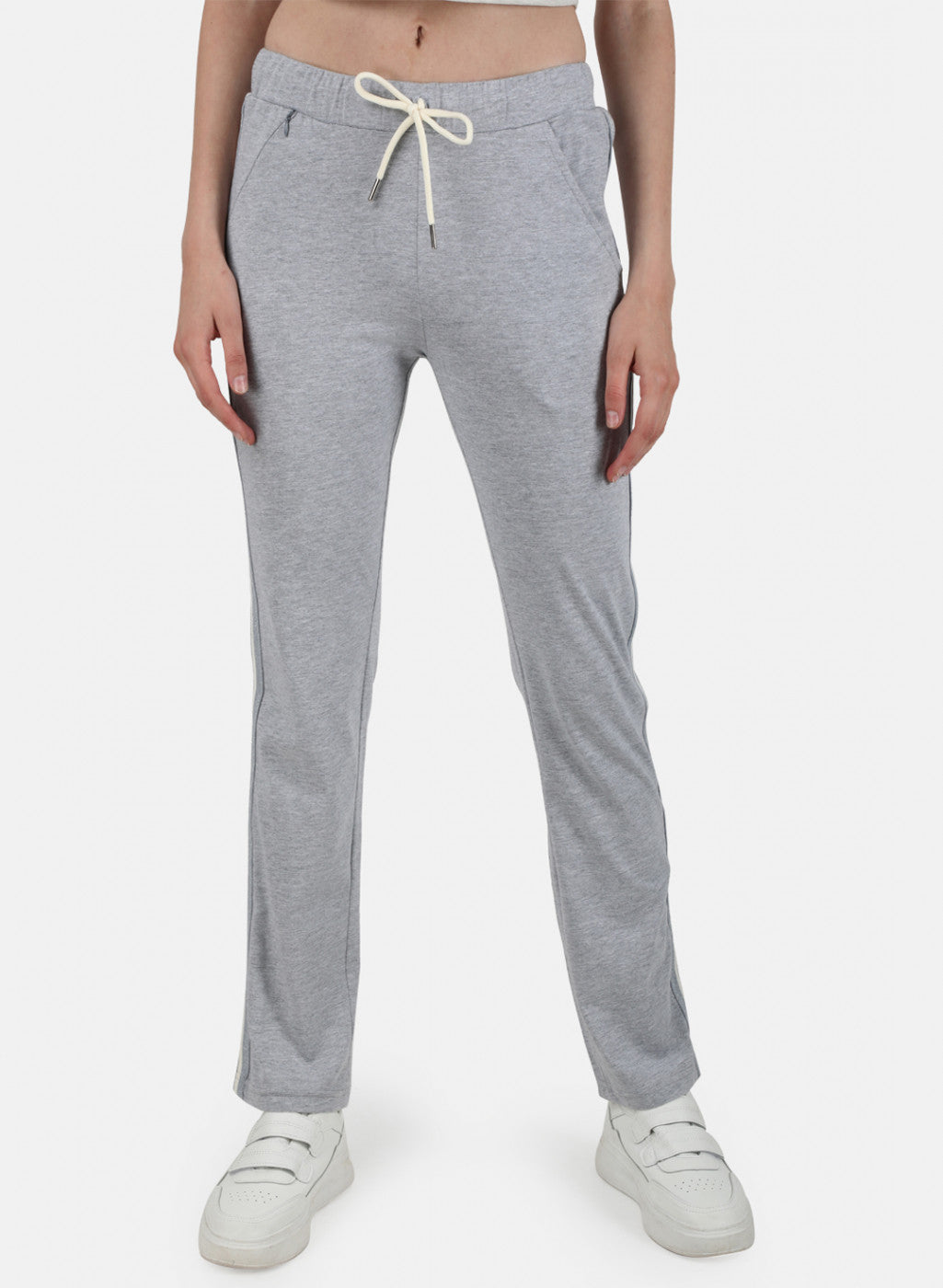 Womens Grey Regular Lower