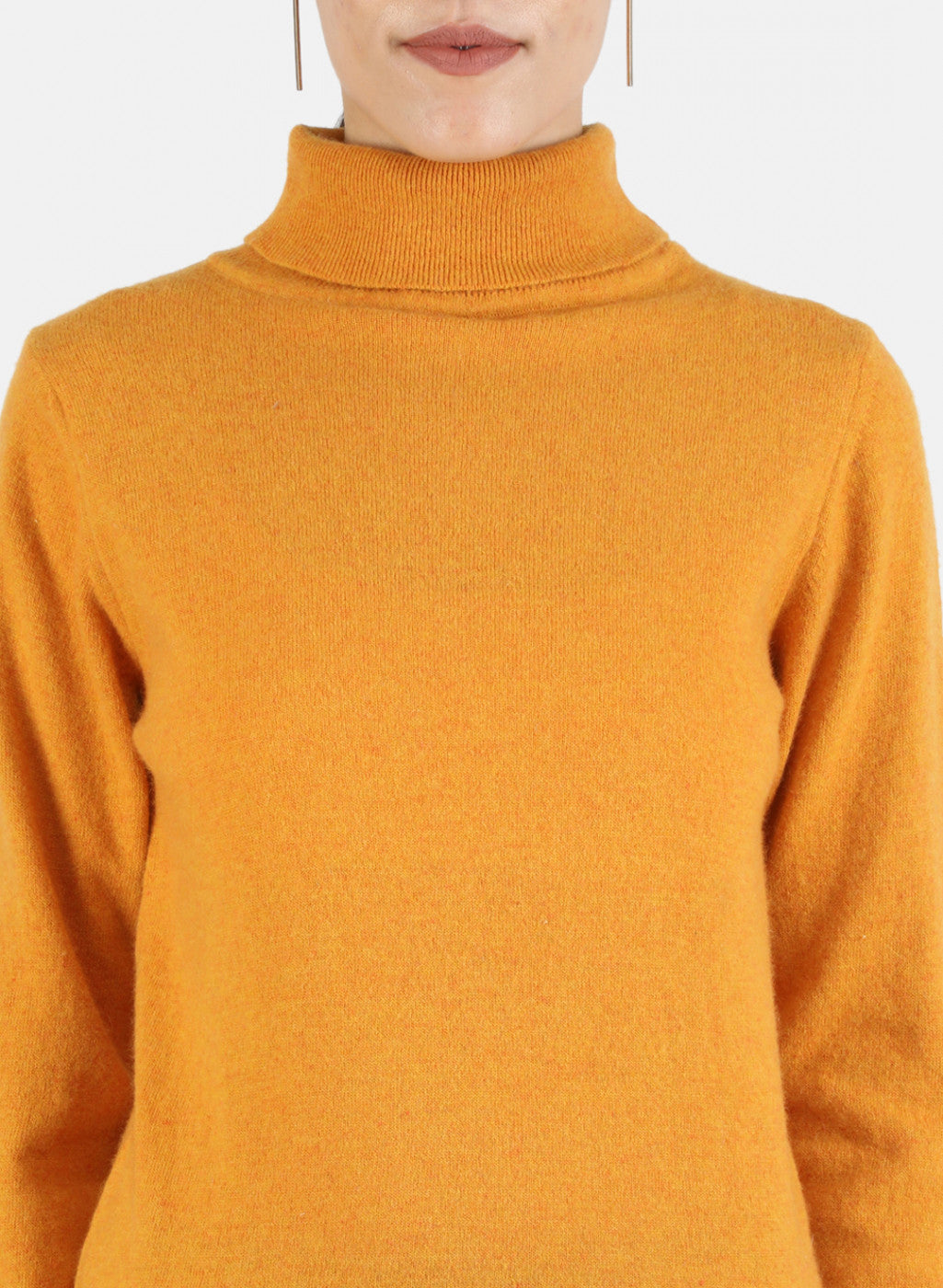Women Yellow Solid Top