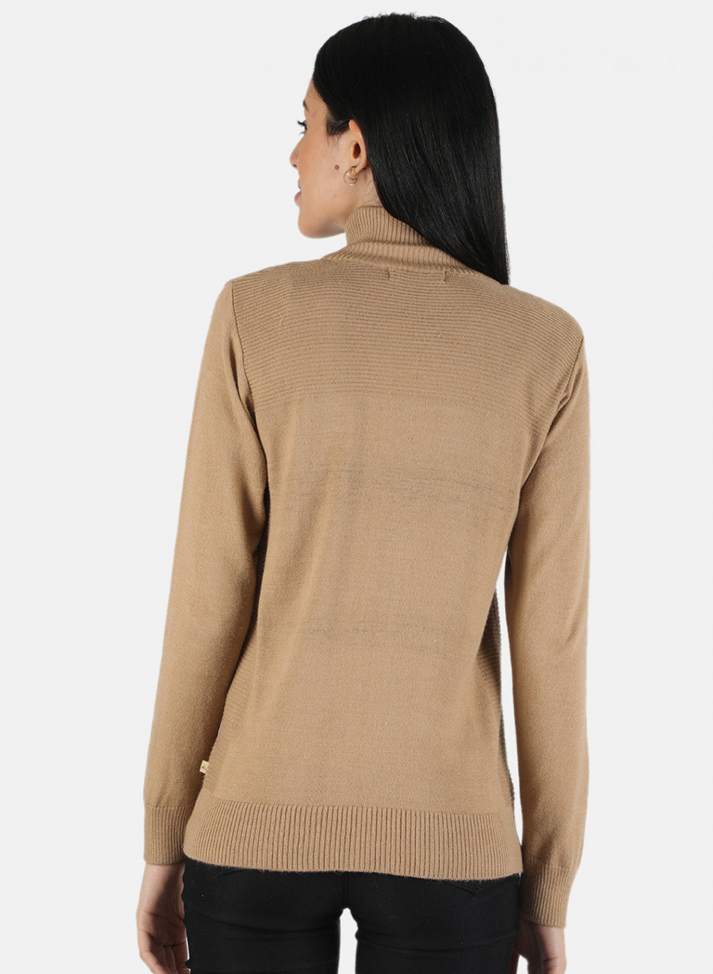 Women Brown Solid Cardigan