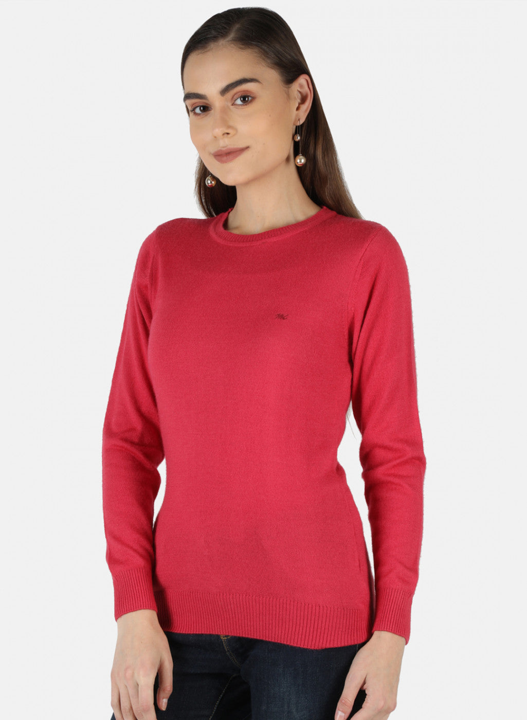 Women Pink Solid Top