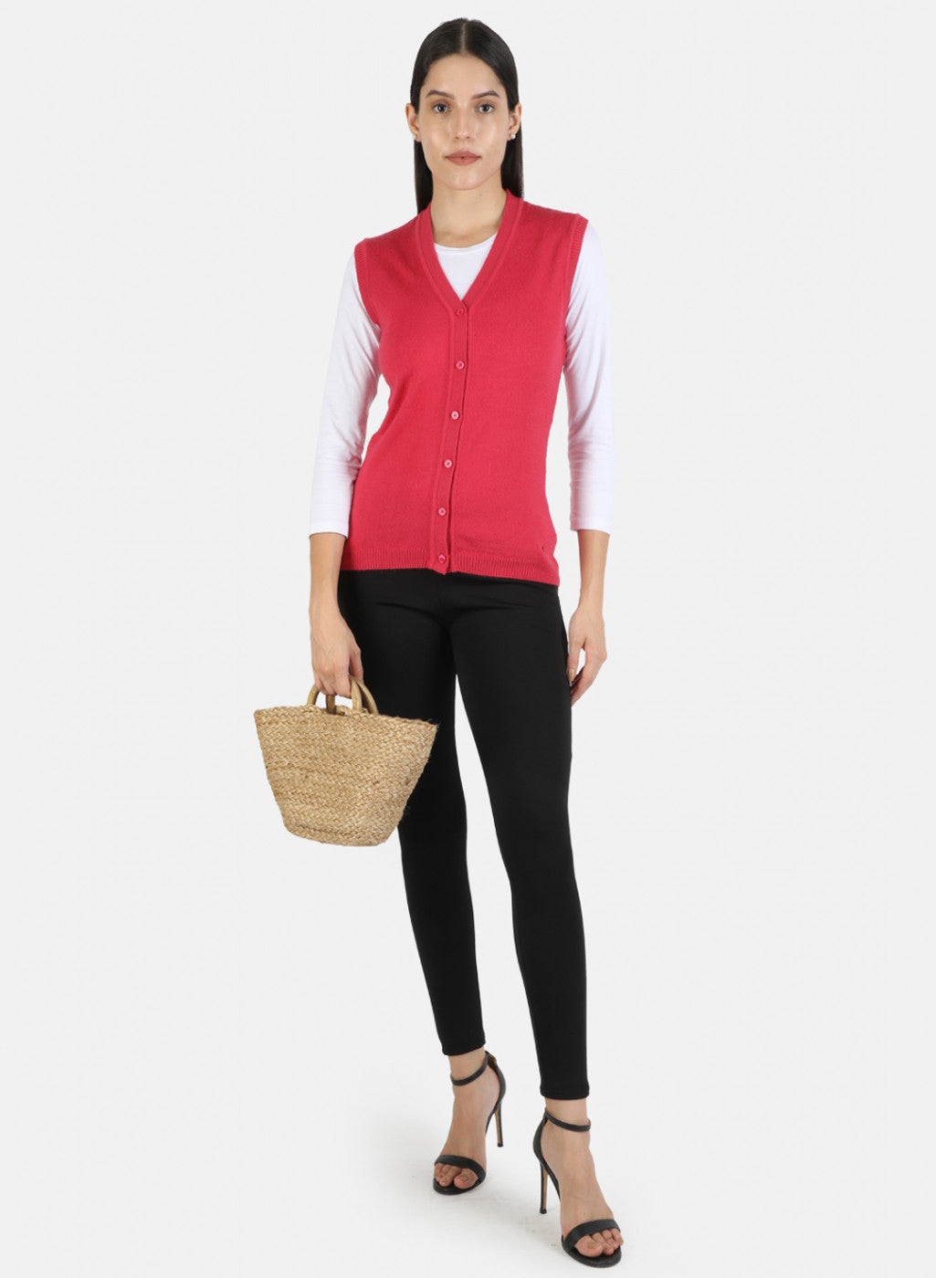 Women Purple Solid Cardigan