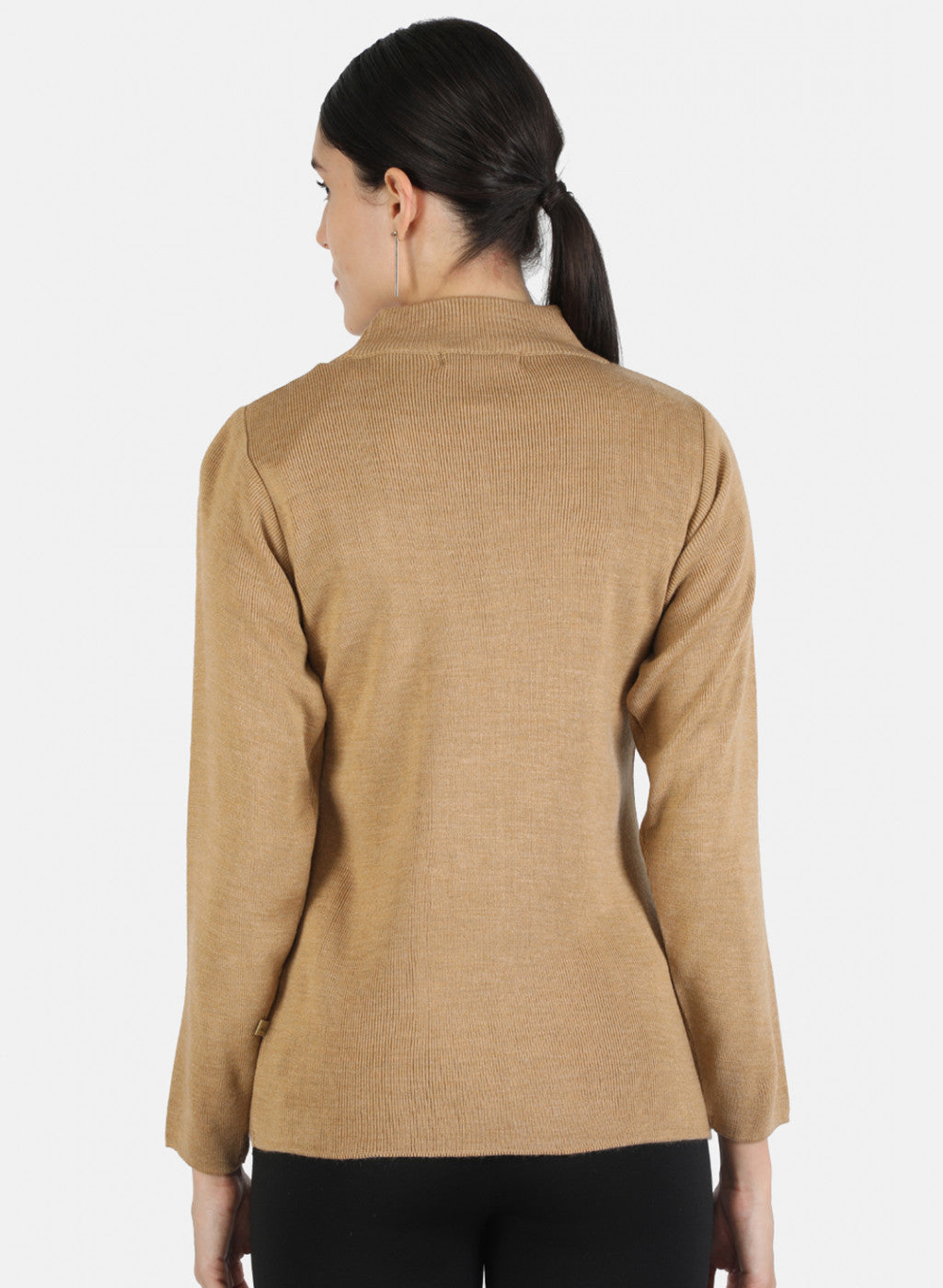 Women Brown Solid Sceavy