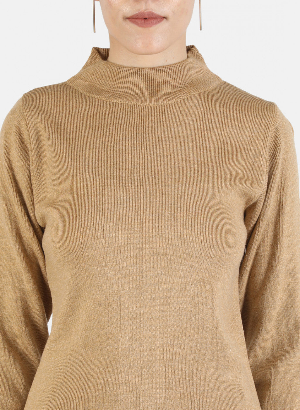 Women Brown Solid Sceavy