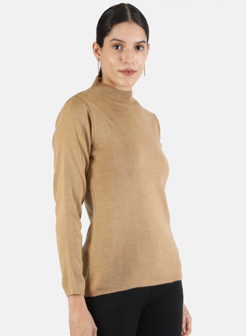 Women Brown Solid Sceavy